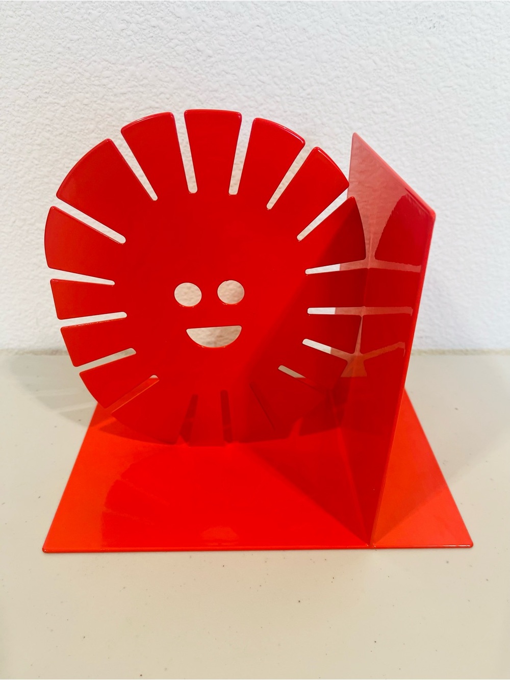 Chriatian Robinson x Target Enamel Sun Bookend Retro Vintage Look Whimsical